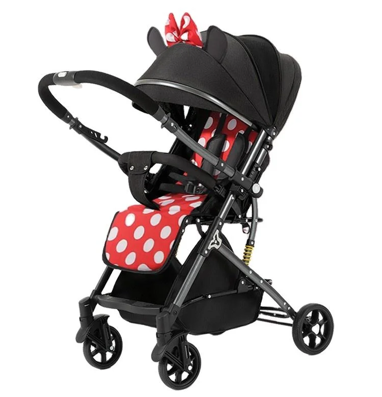 Folding Strollers Can Sit Lying Flat Two-Way Pocket Baby Stroller